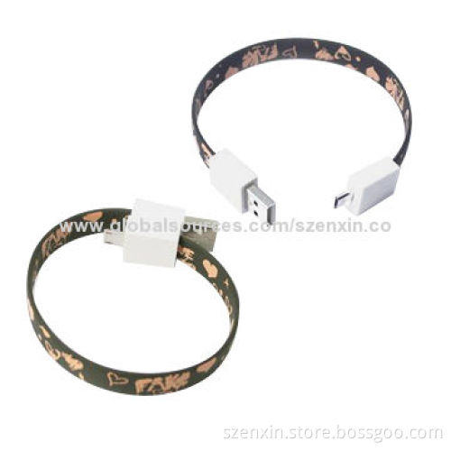 Bracelet Magnet USB Cable for iPhone 5, 20cm Length